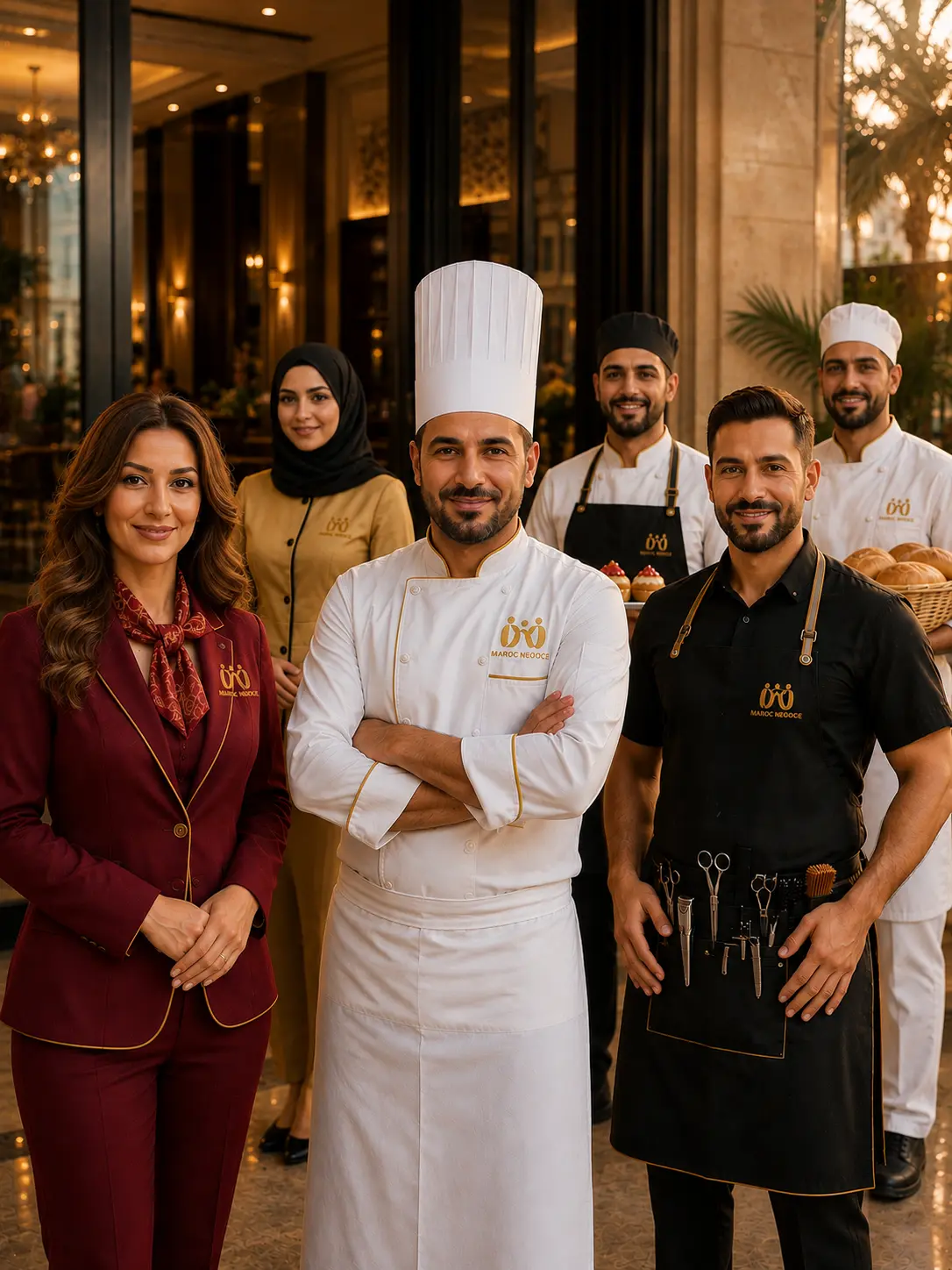 Professional Moroccan workforce