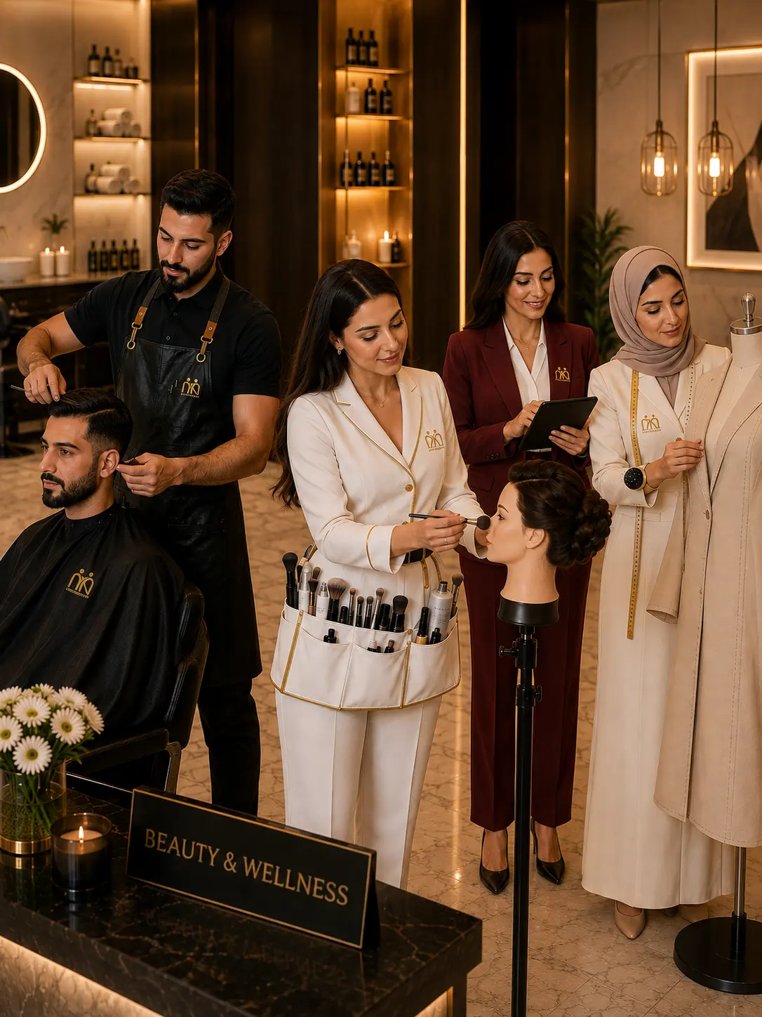 Beauty, Barbering & Custom Tailoring